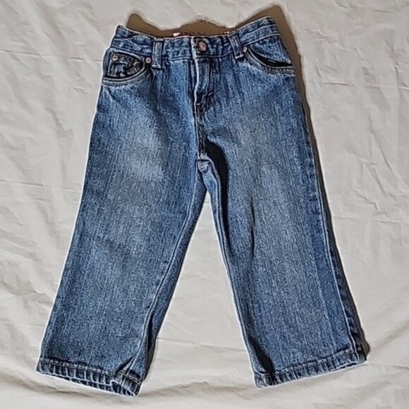 LEVI'S 517 Flare Girls Size 24 Months Jeans Used - Picture 1 of 12